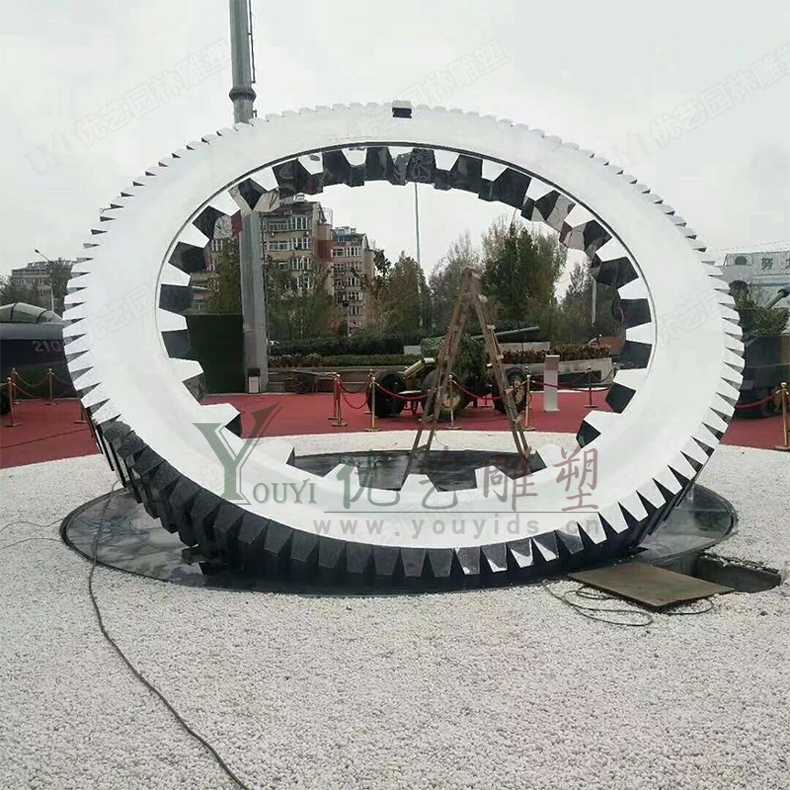 不銹鋼圓環雕塑 不銹鋼圓環雕塑